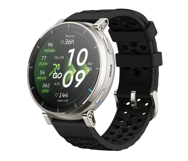 Amazfit Active 3 Premium NFC Apex Silver - 1501025 - zdjęcie